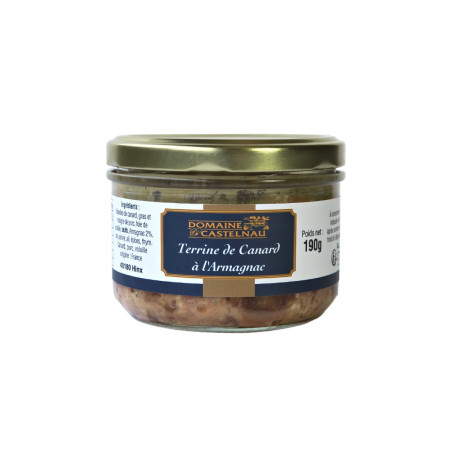 Terrine de canard à l'Armagnac