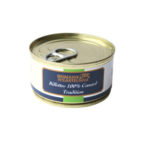 Rillettes 100% canard tradition