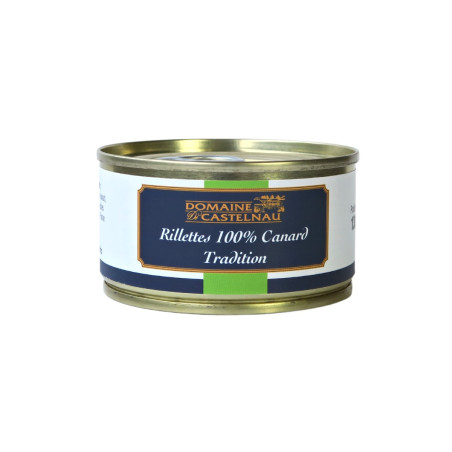 Rillettes 100% canard tradition