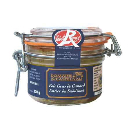 CANARD - Foie gras de canard entier du Sud-Ouest - Label Rouge