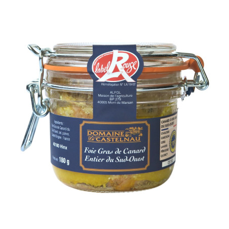 CANARD - Foie gras de canard entier du Sud-Ouest - Label Rouge