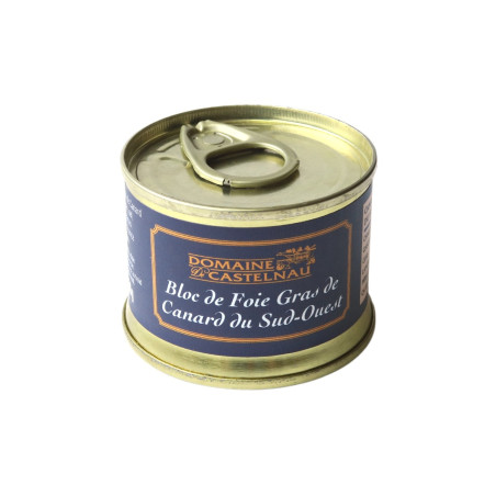CANARD - Bloc de foie gras de canard du Sud-Ouest en boîtes