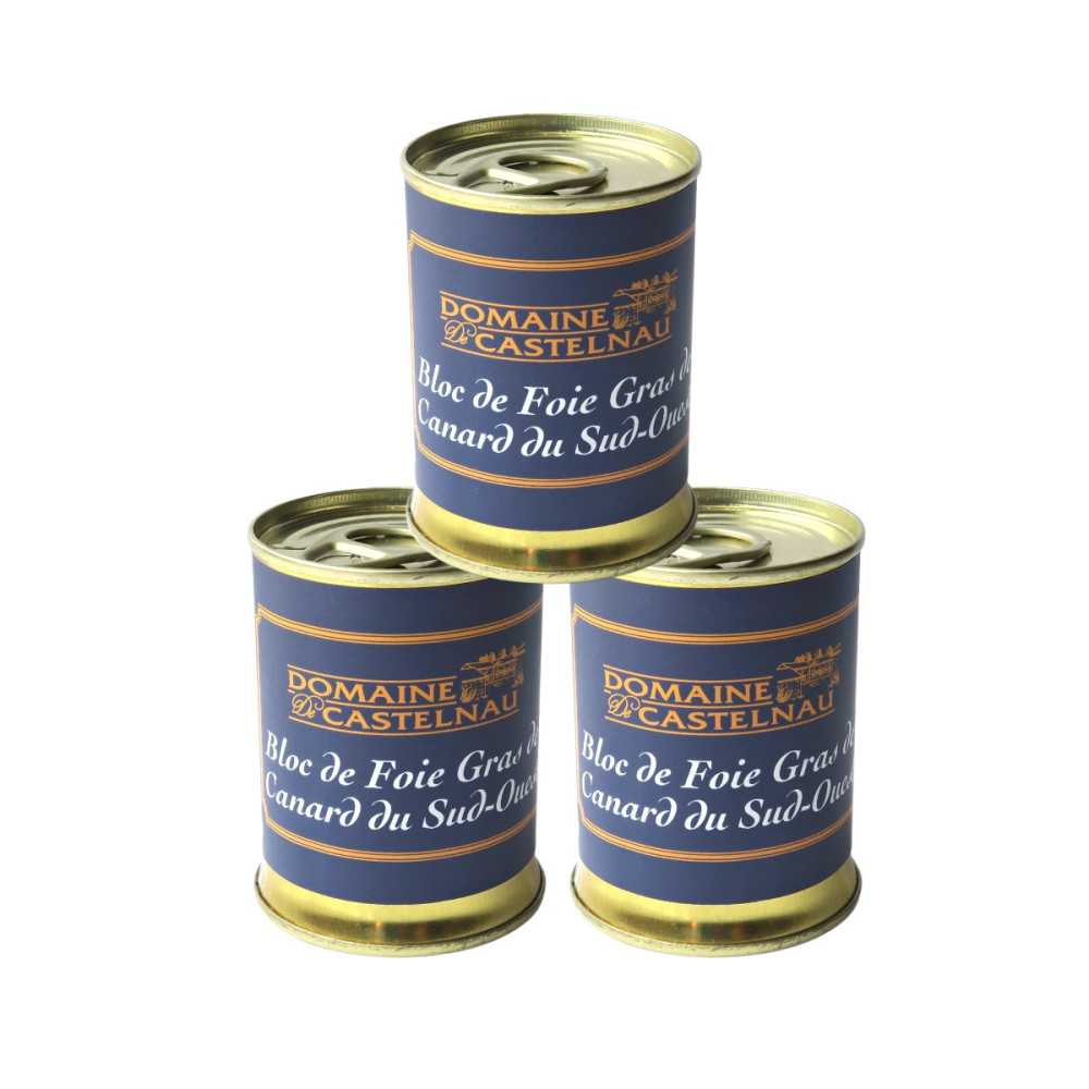 LOTS - Blocs de foie gras de canard du Sud-Ouest