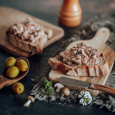 Terrine de canard aux olives