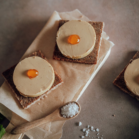 Bloc de foie gras de canard du Sud-Ouest en bocaux