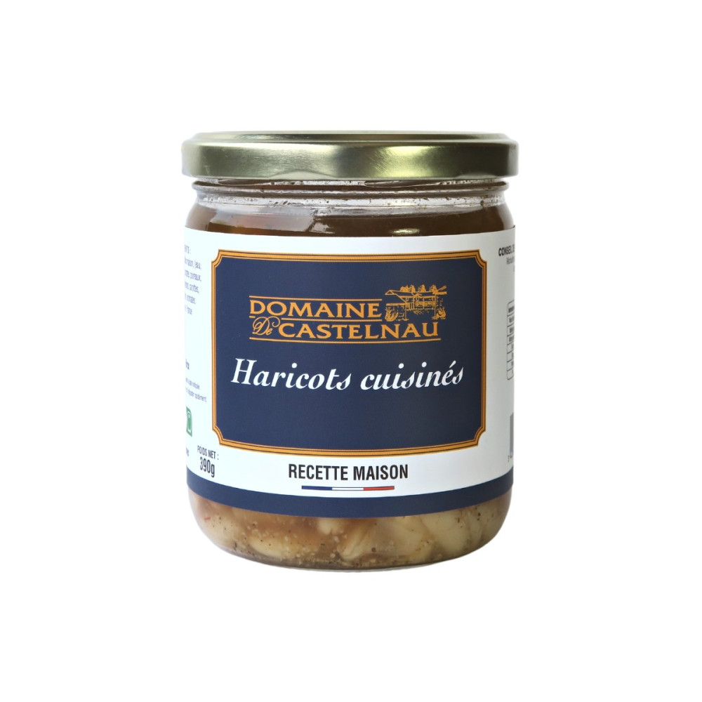Haricots cuisinés