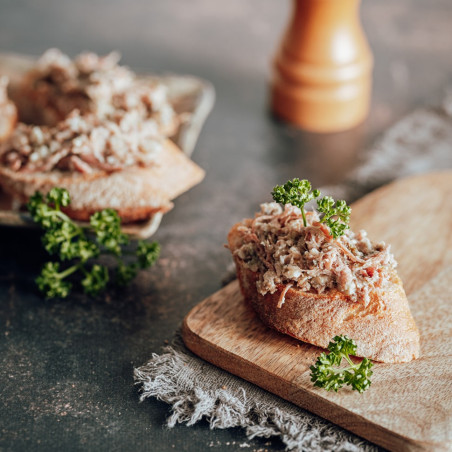 Effiloché de canard en persillade - bocal 90g