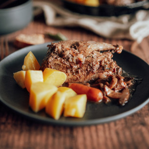 Salmis de palombes aux... 2