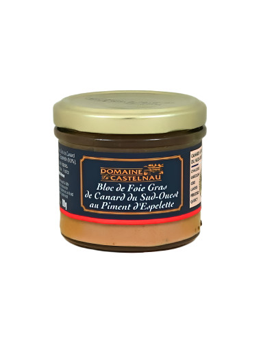 Bloc de foie gras de canard du Sud-Ouest au...