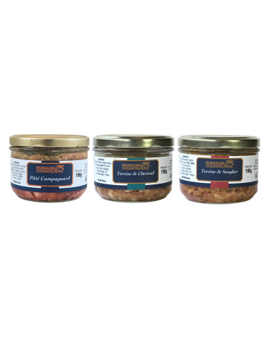 LOT chasseur - 3 x 190g