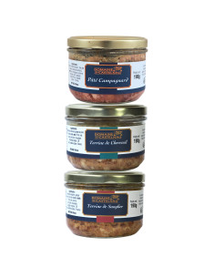 LOT chasseur - 3 x 190g 2
