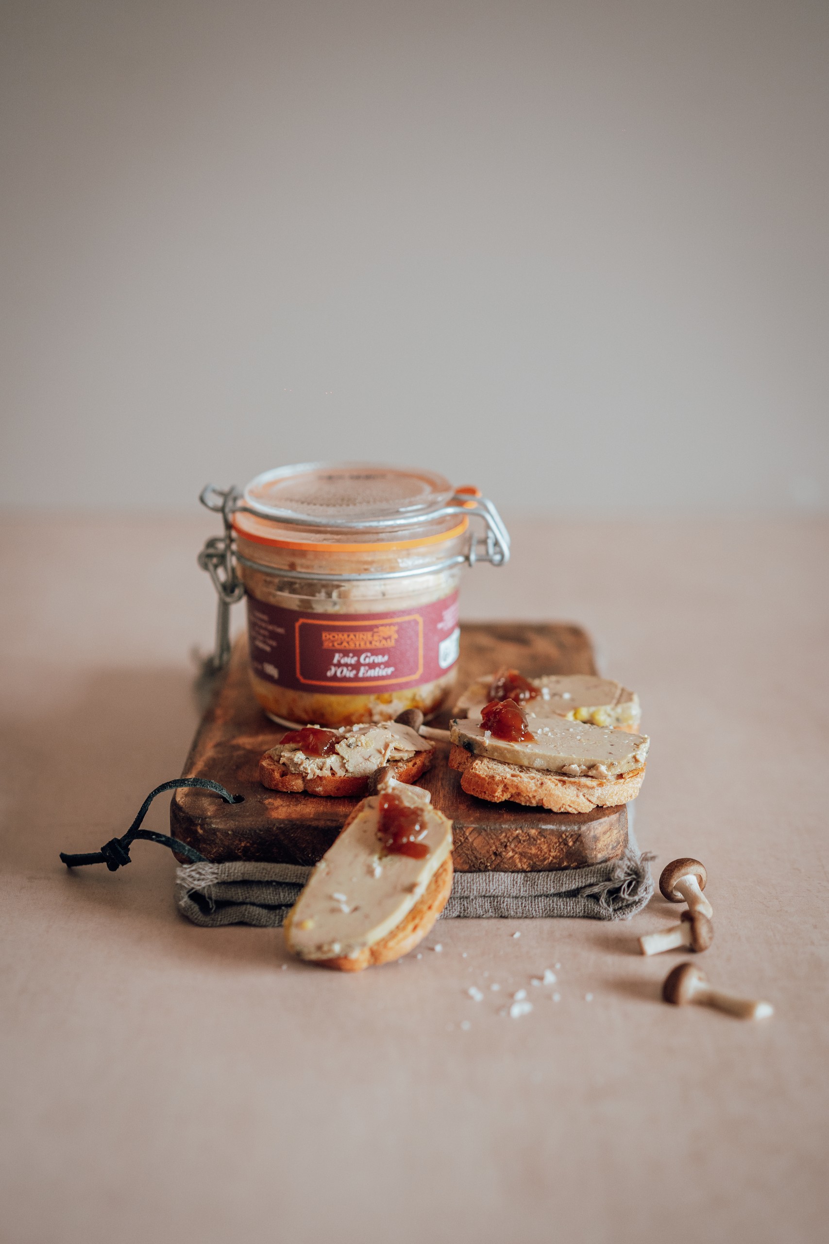 : Foie gras de canard et foie gras d'oie en bocaux de la coop&eacute;rative