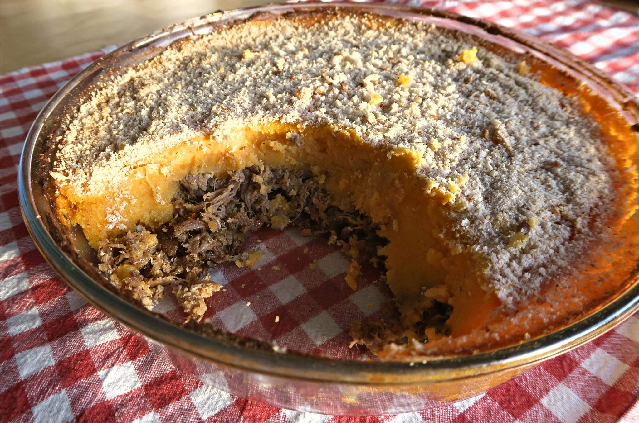 recette de parmentier de canard à la patate douce