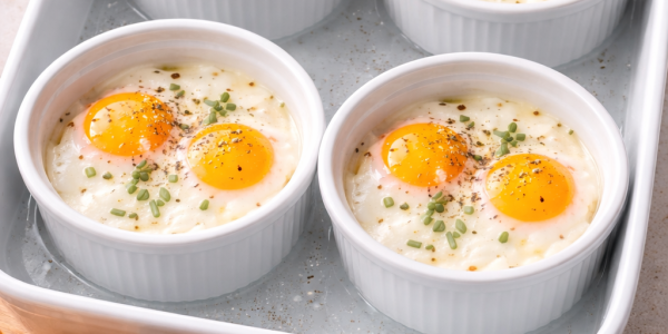 Recette œufs cocotte foie gras